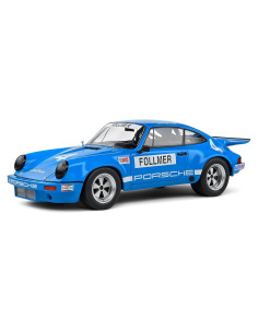 Auto Deportivo Solido 1:18 Porsche 911 IROC Azul 1974