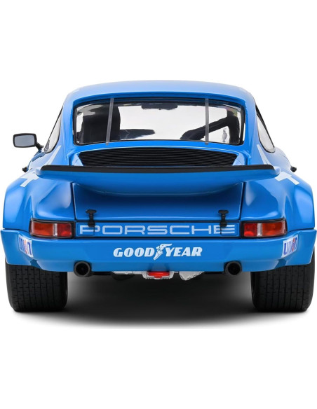 Auto Deportivo Solido 1:18 Porsche 911 IROC Azul 1974