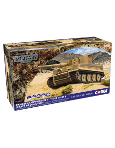 Tanque Diecast Corgi Panzerkampfwagen VI Tiger 131 22.86x12.7cm