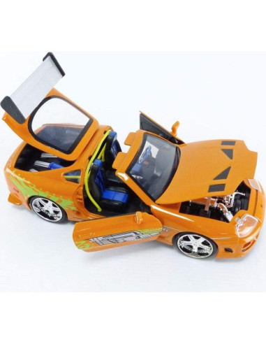 Jada 1:24 Toyota Supra 1995 con figura de Brian O'Conner