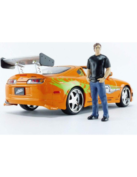 Jada 1:24 Toyota Supra 1995 con figura de Brian O'Conner Jada 1:24 Toyota Supra 1995 con figura de Brian O'Conner