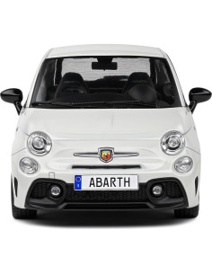 Coche Coleccionable 1:18 SOLIDO Fiat F595 Abarth Blanco 2022 2