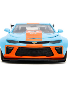 Auto Die-Cast Jada Toys 2016 Chevy Camaro SS 1:24 Azul/Naranja 2