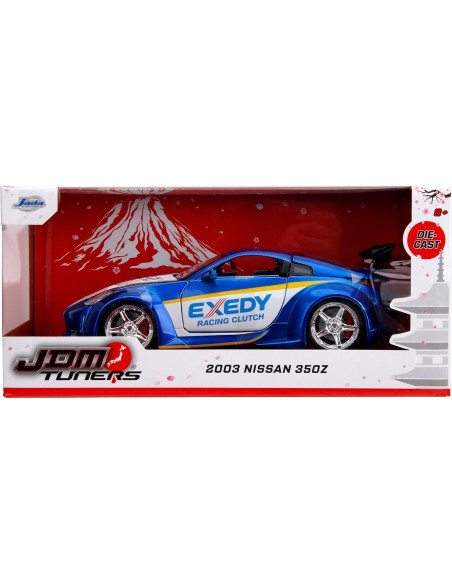 Jada Toys JDM Tuners 1:24 Nissan 350Z Exedy Coleccionable Jada Toys JDM Tuners 1:24 Nissan 350Z Exedy Coleccionable