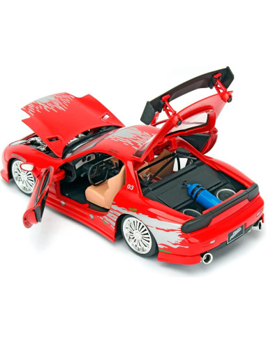 Jada Toys Mazda RX-7 Diecast 1:24 Rápido y Furioso