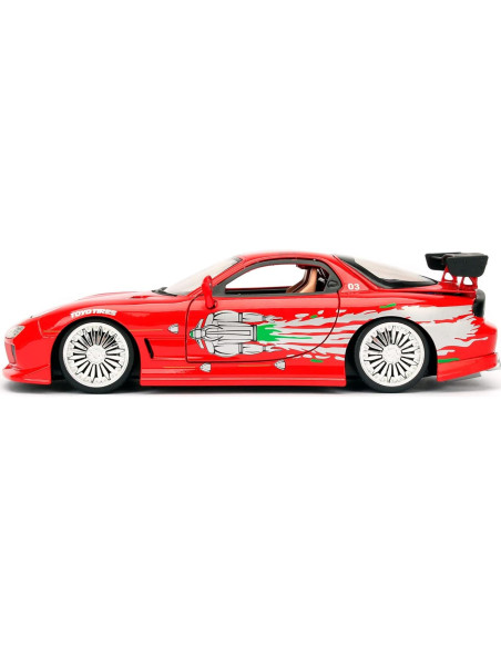 Jada Toys Mazda RX-7 Diecast 1:24 Rápido y Furioso Jada Toys Mazda RX-7 Diecast 1:24 Rápido y Furioso