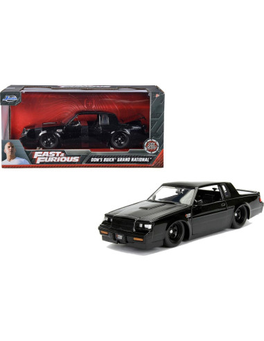 Jada Toys 1:24 Buick Grand National Rápido y Furioso Negro