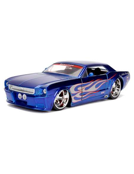 Coche Die-Cast 1:24 Ford Mustang 1965 Jada Toys Azul Coche Die-Cast 1:24 Ford Mustang 1965 Jada Toys Azul