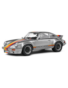 Modelo a Escala 1:18 Solido Porsche 911 RSR 1973 Plata
