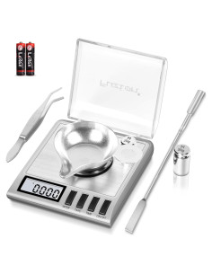 Báscula Digital Fuzion KD-50, 50g/0.001g, Joyería y Medicina