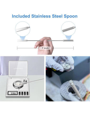 Báscula Digital Fuzion KD-50, 50g/0.001g, Joyería y Medicina