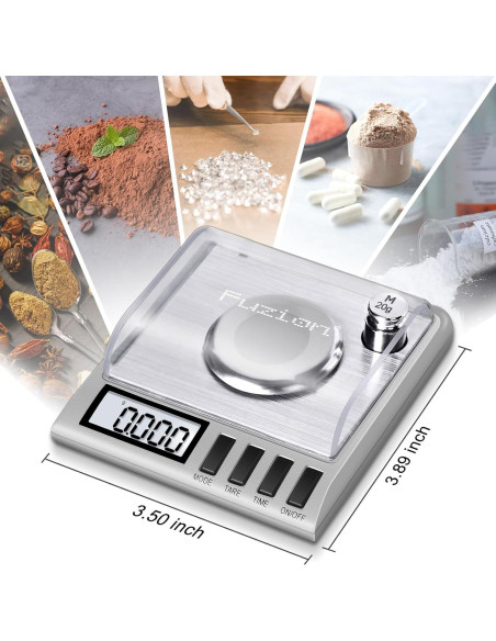 Báscula Digital Fuzion KD-50, 50g/0.001g, Joyería y Medicina