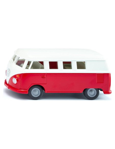 Autobús de Juguete VW T1 Siku 2361 Escala 1:50 Rojo/Blanco