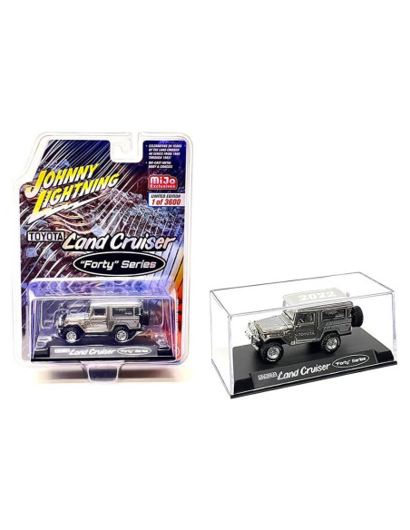 Coche de Fundición 1980 Land Cruiser Johnny Lightning 1:64 Coche de Fundición 1980 Land Cruiser Johnny Lightning 1:64
