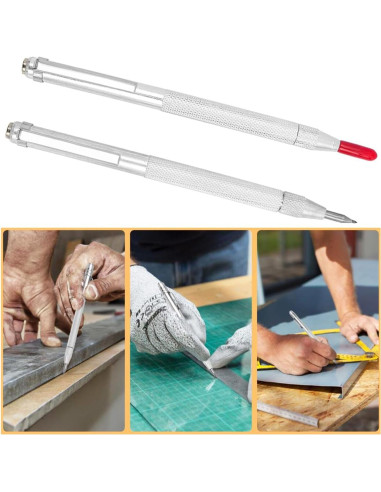 Herramienta de Marcado Wolfride 2 Pcs Carburo Tungsteno