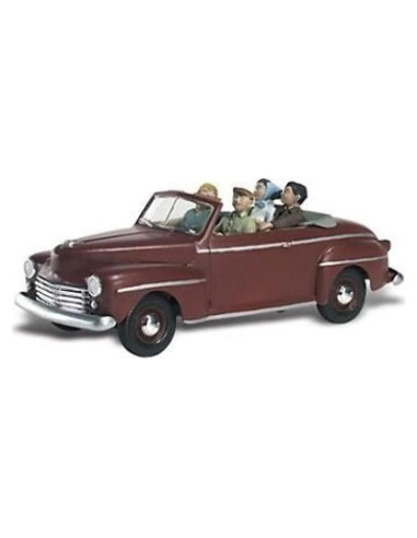 Auto de Conducción del Domingo Ford Convertible 1940 Escala N