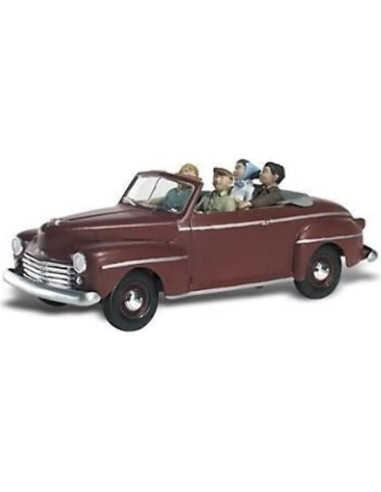 Auto de Conducción del Domingo Ford Convertible 1940 Escala N