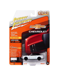 Coche Diecast Johnny Lightning Chevrolet Camaro ZL1 Blanco