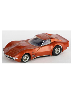 Coche de Slot AFX 1971 Corvette 454 Naranja Metálico HO