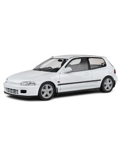 Auto a Escala 1:18 Solido Honda Civic EG6 Blanco 1991