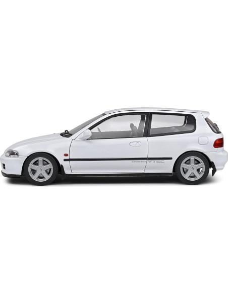 Auto a Escala 1:18 Solido Honda Civic EG6 Blanco 1991