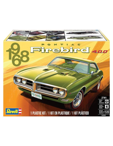 Revell 14545 Pontiac Firebird 1968 1:25 Kit de Modelismo