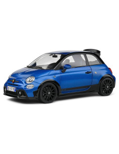 Modelo a Escala 1:18 Solido Fiat 695 Abarth Rally Azul 2022