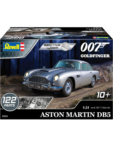Revell Aston Martin DB5 1:24 Kit de Construcción 122 Piezas