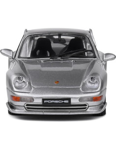 Modelo a Escala 1:43 Porsche 993 RS Clubsport Plata 1993 2