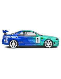 Coche Miniatura Coleccionable Solido Nissan Skyline R34 1:18
