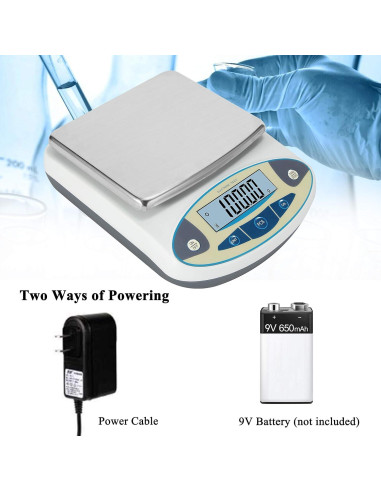 Balanza Analítica Bonvoisin 5000g 0.01g Alta Precisión
