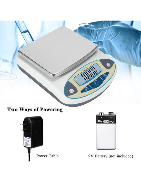 Balanza Analítica Bonvoisin 5000g 0.01g Alta Precisión