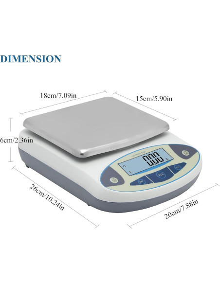Balanza Analítica Bonvoisin 5000g 0.01g Alta Precisión