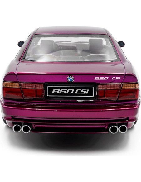 Coche de Colección OPO 10 BMW 850 E31 CSI Violeta 1:18