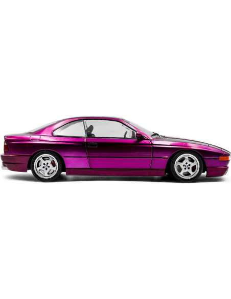 Coche de Colección OPO 10 BMW 850 E31 CSI Violeta 1:18