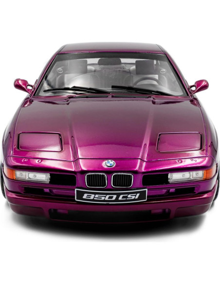 Coche de Colección OPO 10 BMW 850 E31 CSI Violeta 1:18