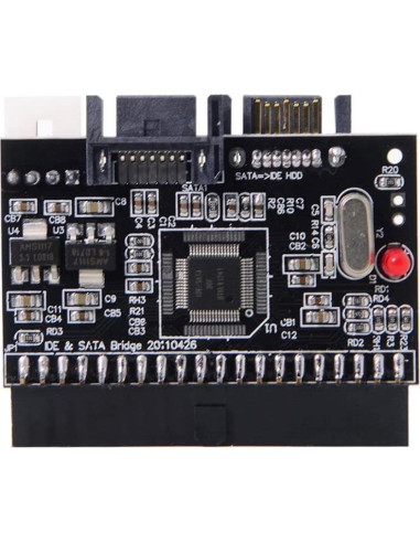 Adaptador Reversible PATA a SATA CY-SA-101 100/133 7 Pines