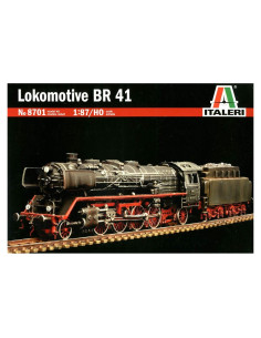 Modelo Locomotora Italeri BR41 Escala 1:87 Detallada