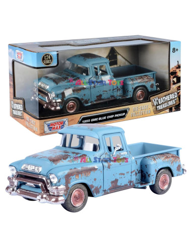 Coche a Escala 1:24 Motormax GMC Pickup 1955 Edición All Star