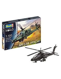 Kit de Modelo Helicóptero Apache 100 Revell 1:100