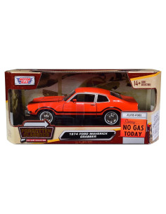 Coche Diecast 1/24 1974 Maverick Grabber Naranja Motormax