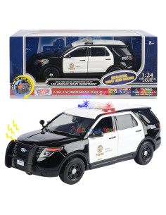 Coche Diecast 2015 Interceptor Policial LAPD Motormax 1/24