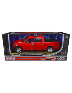 Camión Pickup Lariat Crew Cab 2019 Motormax 1/24 Diecast