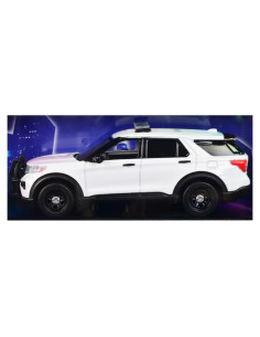 Modelo coche policía Interceptor Utility 2022 Motormax 1:43