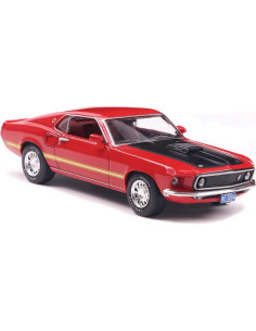 Modelo de Coche IXO 1969 Mustang Mach 1 Escala 1:43 Coral Calypso 2