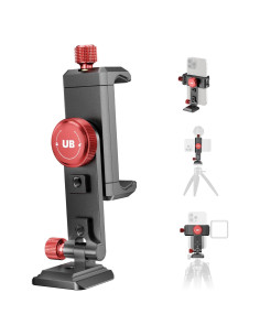 Soporte de trípode UBeesize para teléfono 360 con zapatas frías