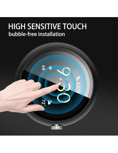 Funda Protectora Tnyldy para Google Pixel Watch 2/1 - Transparente