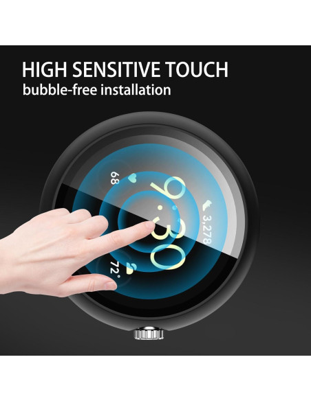 Funda Protectora Tnyldy para Google Pixel Watch 2/1 - Transparente