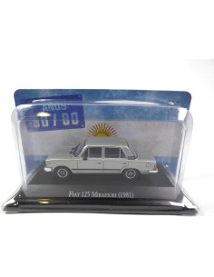 Auto de colección OPO 10 Fiat 125 Mirafiori 1981 1/43 2