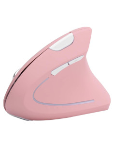 Ratón Vertical Ergonómico Hilitand 2.4G RGB 2400DPI para PC